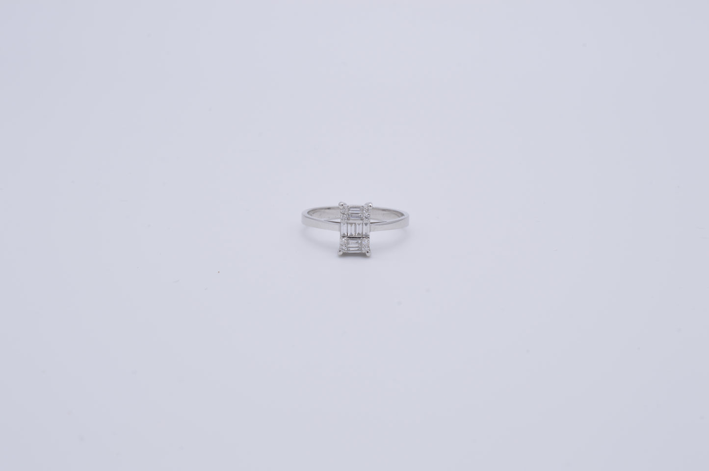 square diamond ring