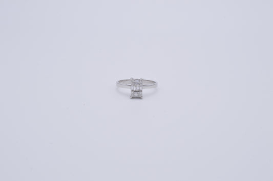 square diamond ring